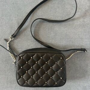 NWOT Rebecca Minkoff Black Quilted Crossbody Bag